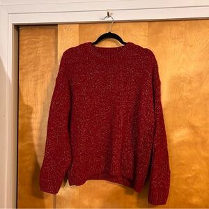 Cozy Red Sweater